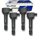 Kit 4 Bobinas De Ignição Honda New Civic 2008 2009 2010 2011