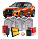 Kit Revisão Troca De Oleo 5w30 Nissan Kicks 1.6 2016 A 2025